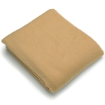 Camel Solid Anti-Pill Fleece Fabric